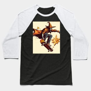 Trendy Skate wizard street art Baseball T-Shirt